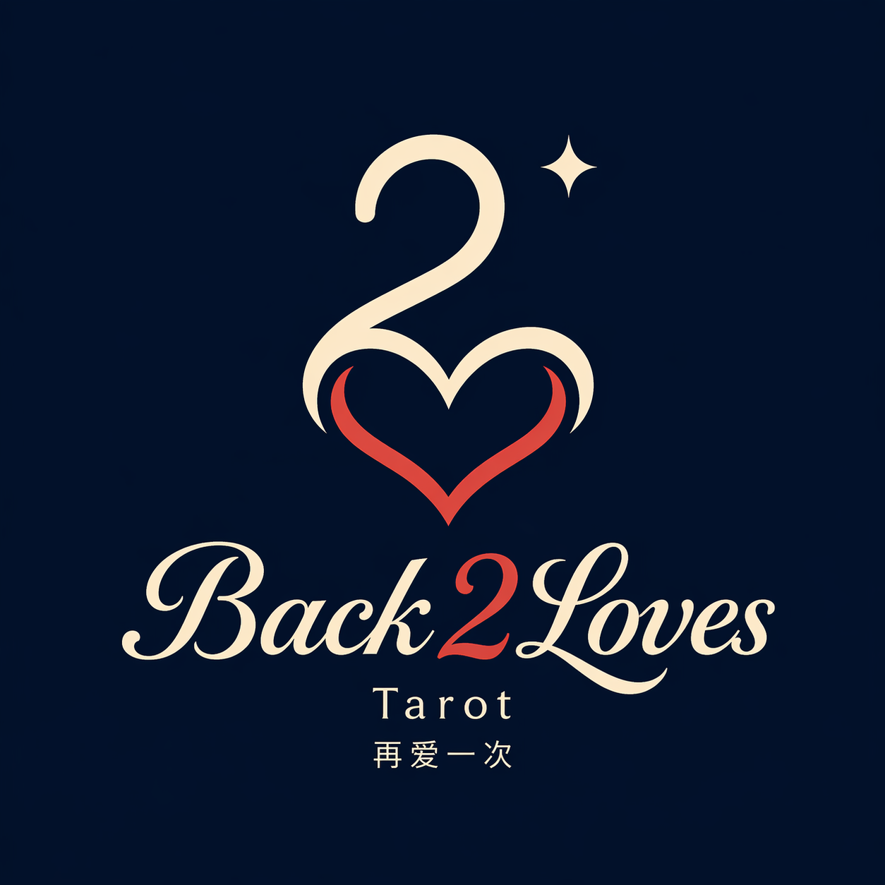 Back2Love Tarot Logo